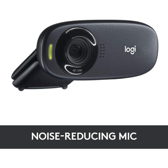 Logitech HD Webcam C310, Standard Packaging - Black - PakByte Computers 