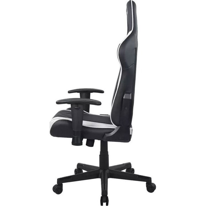 DXRacer PRINCE P132 Gaming Chair, White Black, GC-P132-NW-F2-158 - PakByte Computers 