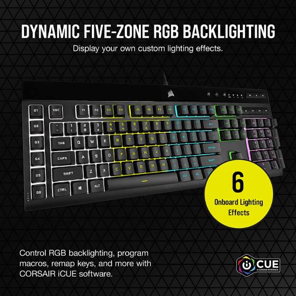 CORSAIR K55 RGB PRO Gaming Keyboard - PakByte Computers 