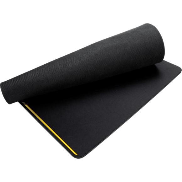 CORSAIR MM200 Mouse Pad Medium -Black Yellow Stripe - PakByte Computers 