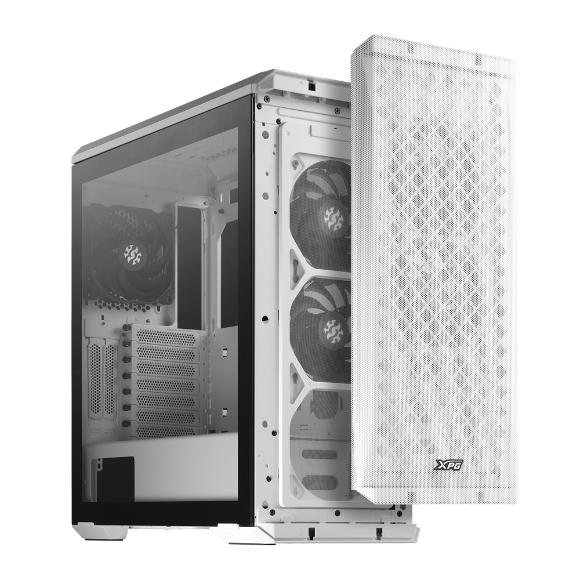 XPG Defender Mid-Tower Chassis White - PakByte Computers 