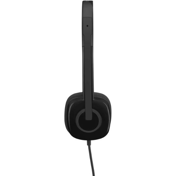 Logitech Stereo Headset H151 Black - PakByte Computers 