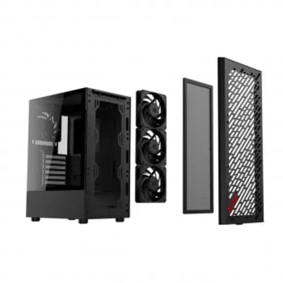 XPG VALOR AIR Mid Tower Gaming Case - Black - PakByte Computers 