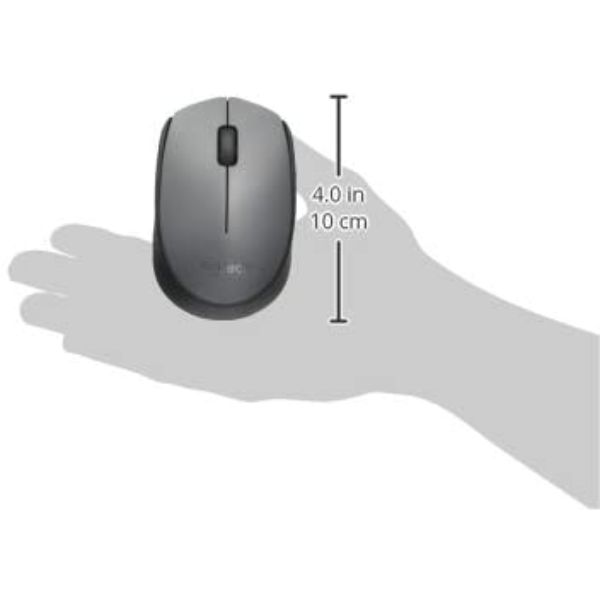 Logitech M170 Wireless Mouse - Black - PakByte Computers 