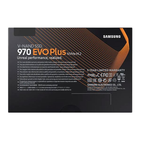 Samsung SSD 970 EVO PLUS NVME M.2 250GB - MZ-V7S250BW - PakByte Computers 