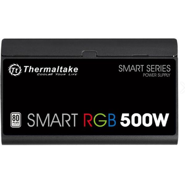 Thermaltake Smart RGB 500W Power Supply SPR-0500NHSAW - PakByte Computers 