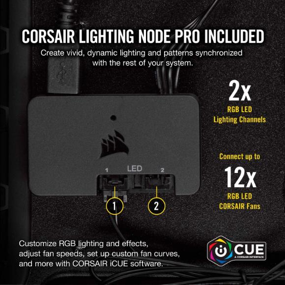 Corsair LL120 RGB Dual Light Loop 3 Fan Pack - PakByte Computers 