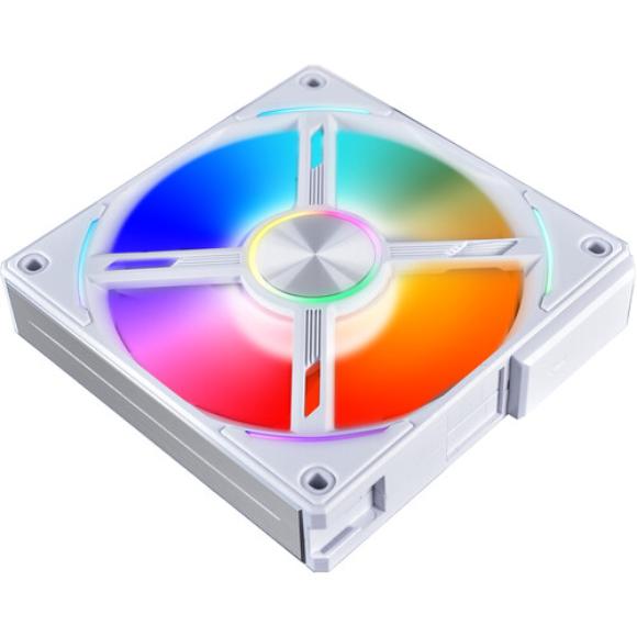 Lian Li UNI Fan AL120 RGB Daisy Chain ARGB White - PakByte Computers 