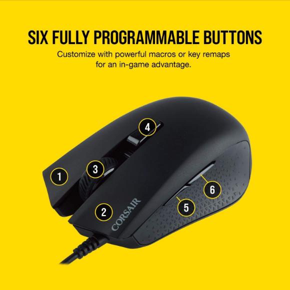 Corsair Harpoon PRO RGB Gaming Mouse Wired - PakByte Computers 