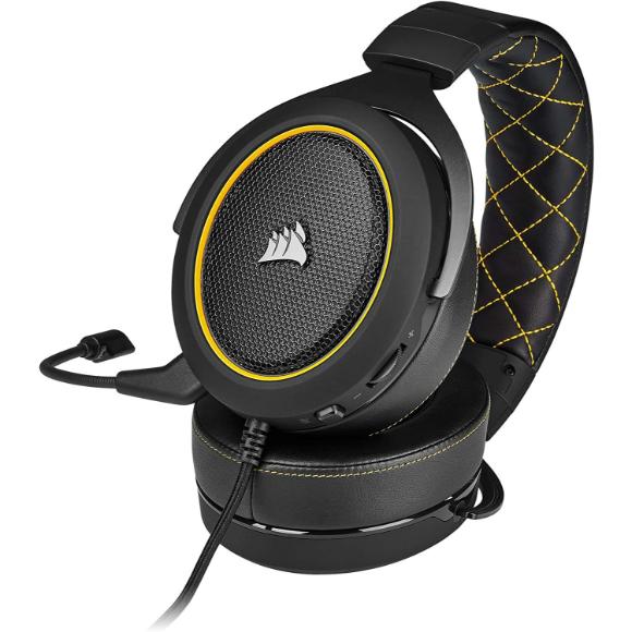 Corsair HS60 PRO Surround Gaming Headset -Yellow - PakByte Computers 