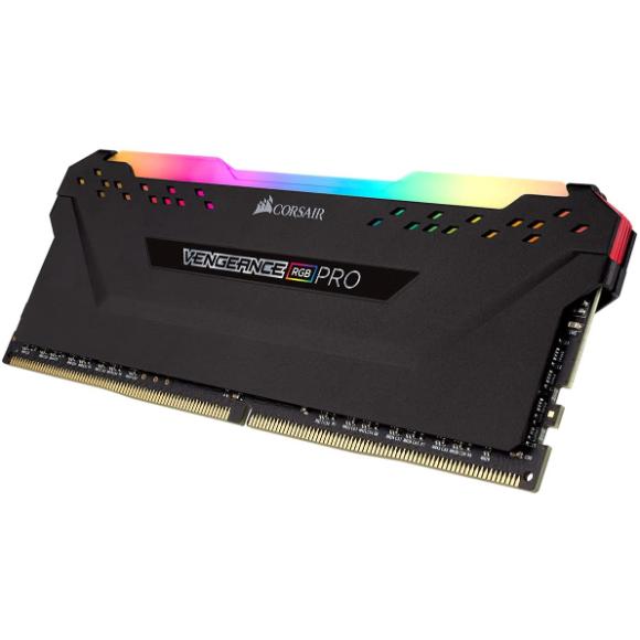 Corsair Vengeance RGB Pro 8GB (1x8GB) DDR4 3600 – Black - PakByte Computers 