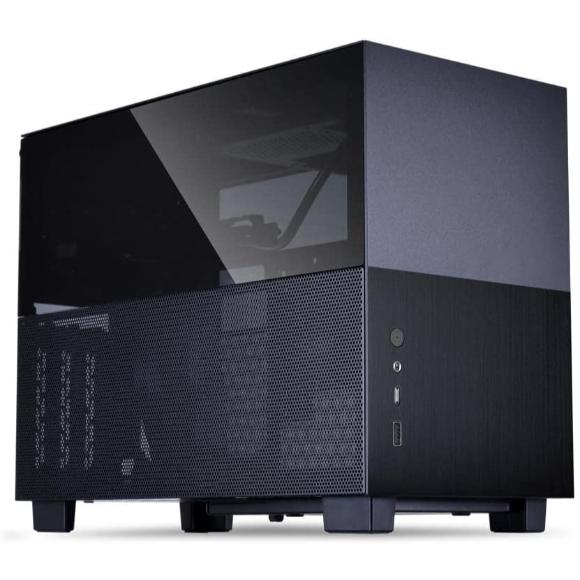 Lian Li Q58 Mini Tower Computer Case Black - PakByte Computers 