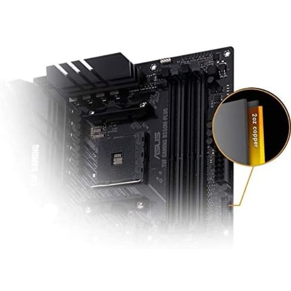 ASUS TUF Gaming B550M-PLUS AMD AM4 (3rd Gen Ryzen Micro ATX Gaming Motherboard - PakByte Computers 