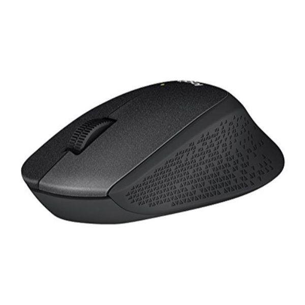 Logitech M331 Silent Plus Wireless Mouse, 2.4GHz with USB Nano Receiver, 1000 DPI Optical Tracking - Black - PakByte Computers 