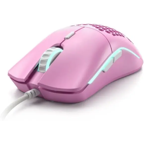 Glorious Model O-Minus Wired Gaming Mouse - Matte Pink - PakByte Computers 