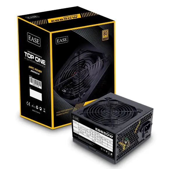 EASE EB650 80 Plus Bronze Power Supply - PakByte Computers 