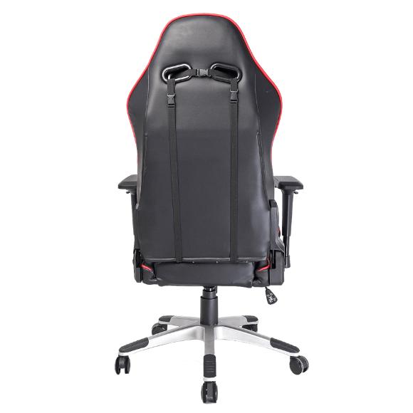 Rebel Renegade Gaming Chair - Black/Red - PakByte Computers 