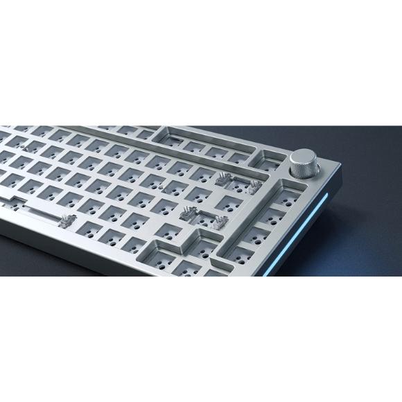 Glorious GMMK Pro ISO 75% Keyboard Barebone White - PakByte Computers 