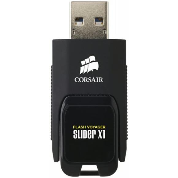 Corsair Flash Voyager Slider X1 64GB USB 3.0 Flash Drive - PakByte Computers 