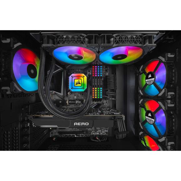 Corsair iCUE H100i Elite Capellix Liquid CPU Cooler - PakByte Computers 