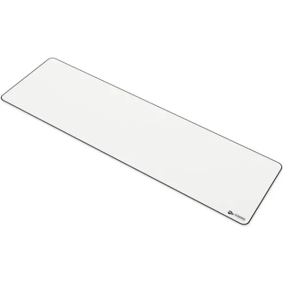 Glorious Extended Gaming Mousepad - Long White | 11"x36" (GW-E) - PakByte Computers 