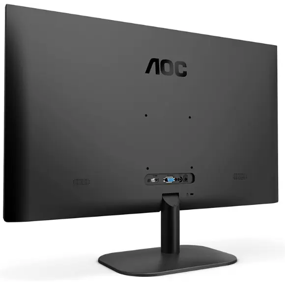 AOC 27B2H 27" Full HD IPS Monitor, 3-Sided Frameless & Ultra Slim Design, HDMI and VGA inputs, Low blue Mode, VESA compatible, Black - PakByte Computers 