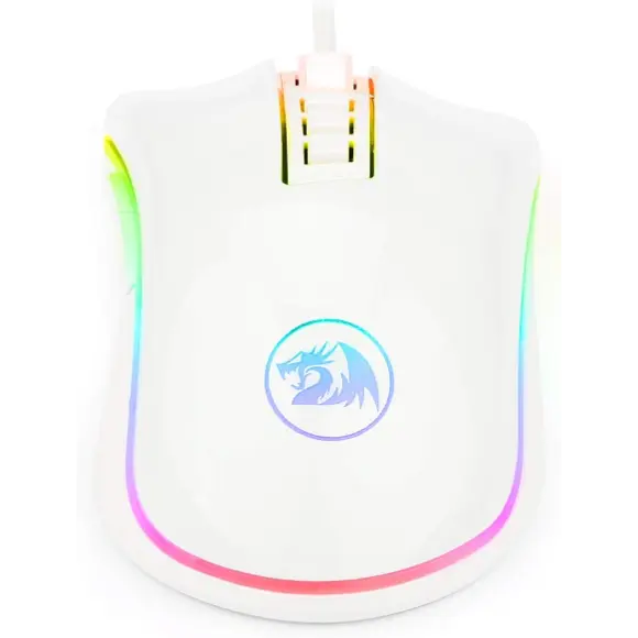 REDRAGON M711 COBRA GAMING MOUSE - WHITE - PakByte Computers 