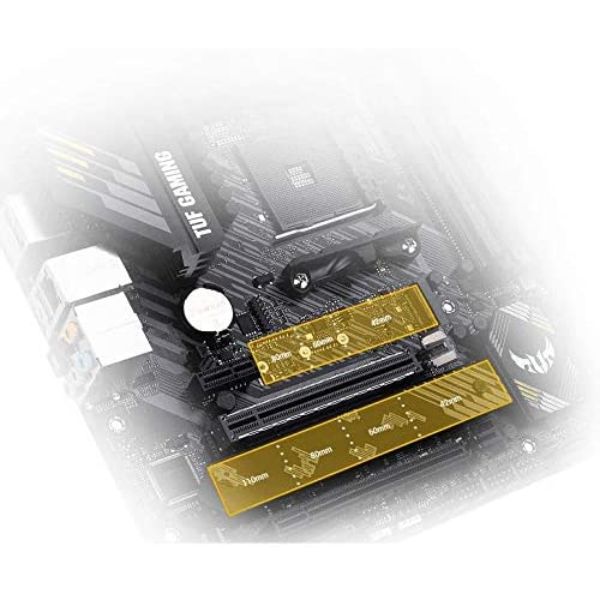 ASUS TUF Gaming B550M-PLUS AMD AM4 (3rd Gen Ryzen Micro ATX Gaming Motherboard - PakByte Computers 