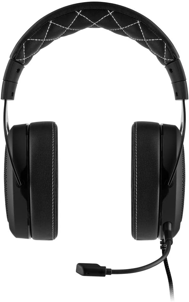 Corsair HS60 PRO - 7.1 Virtual Surround Sound Gaming Headset with USB DAC - Carbon - PakByte Computers 