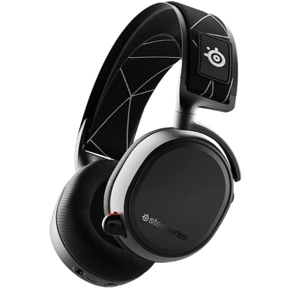 SteelSeries Arctis 9 - Dual Wireless Gaming Headset - Lossless 2.4 GHz Wireless + Bluetooth - Black - PakByte Computers 