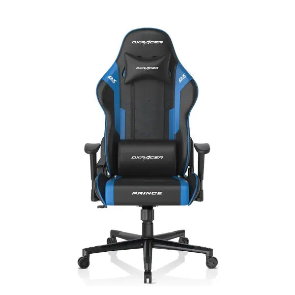 DXRacer P132 Prince Series Gaming Chair - Black/Blue - PakByte Computers 