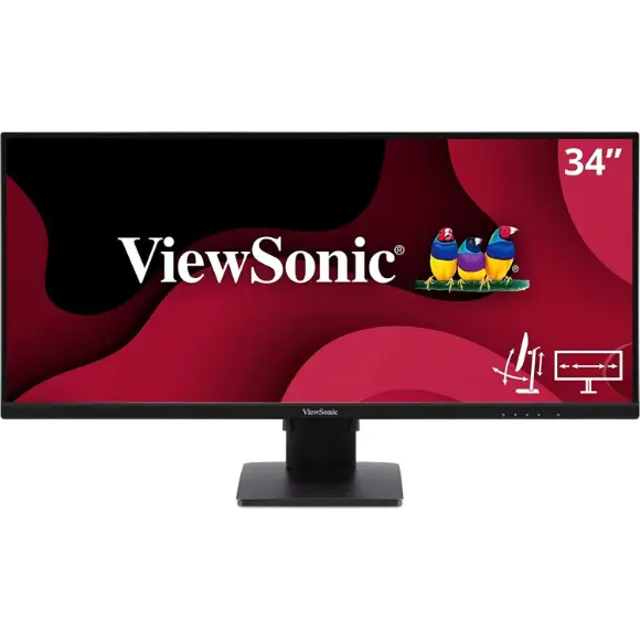 ViewSonic VA3456-MHDJ 34" WQHD IPS Monitor - PakByte Computers 