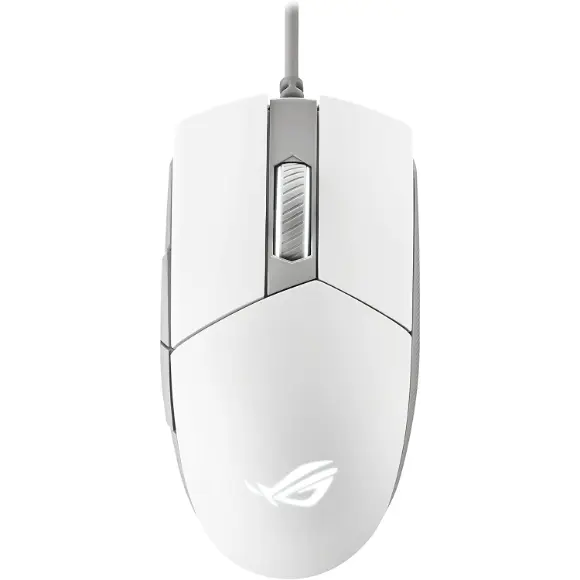 ASUS ROG Strix Impact II Moonlight White Gaming Mouse - PakByte Computers 