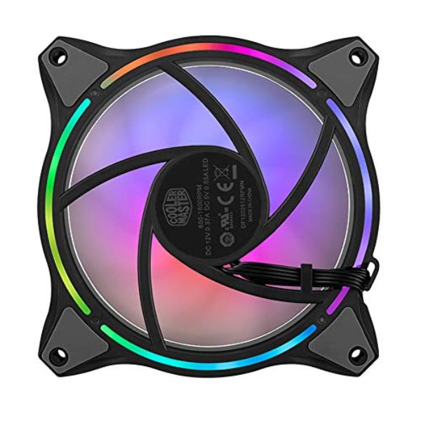 Cooler Master MasterFan MF120 Halo Duo-Ring Addressable RGB Lighting (MF120 Halo) - PakByte Computers 