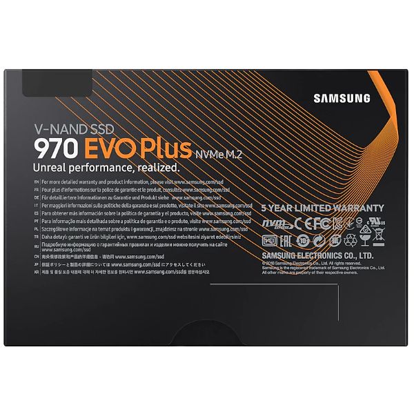 Samsung SSD 970 EVO PLUS 1TB NVME M.2 SSD MZ-V7S1T0BW - PakByte Computers 