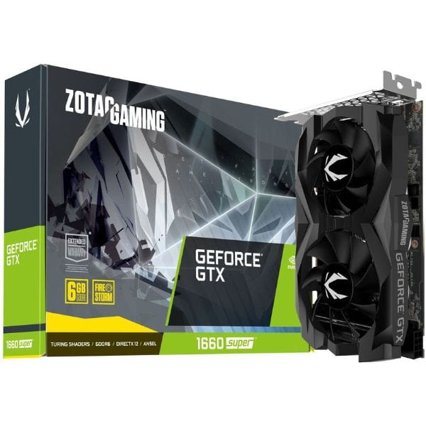 ZOTAC GAMING GeForce GTX 1660 SUPER Twin Fan ZT-T16620F-10L Graphics Card - PakByte Computers 