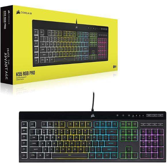 CORSAIR K55 RGB PRO Gaming Keyboard - PakByte Computers 