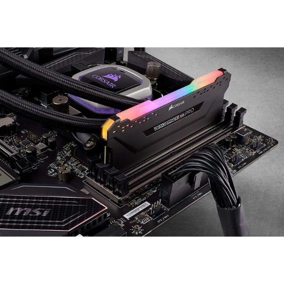 Corsair Vengeance RGB Pro 8GB (1x8GB) DDR4 3600 – Black - PakByte Computers 