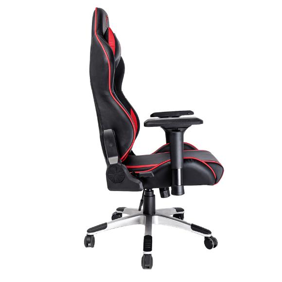 Rebel Renegade Gaming Chair - Black/Red - PakByte Computers 