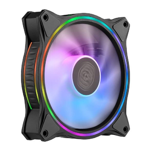 Cooler Master MasterFan MF120 Halo Duo-Ring Addressable RGB Lighting (MF120 Halo) - PakByte Computers 