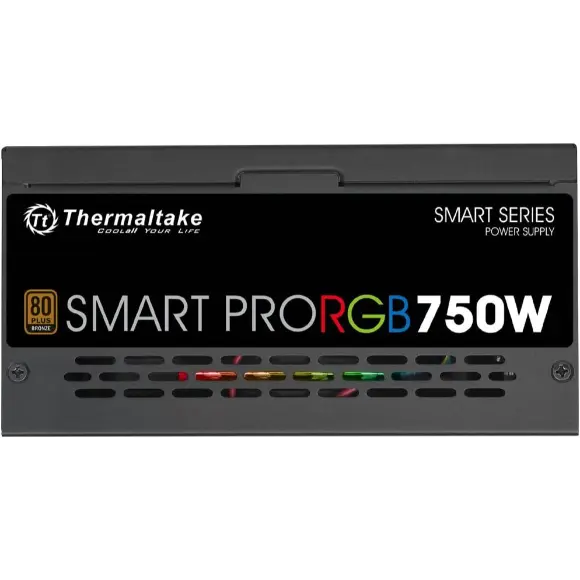 Thermaltake Smart Pro RGB 750W 80+ Bronze Power Supply - PakByte Computers 