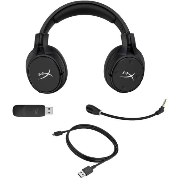 HyperX Cloud Flight S - Wireless Gaming Headset, 7.1 Surround Sound For PC & PS4 - PakByte Computers 