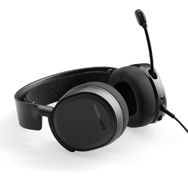 SteelSeries Arctis 3 All-Platform Wired Gaming Headset 3.5mm - Black - PakByte Computers 