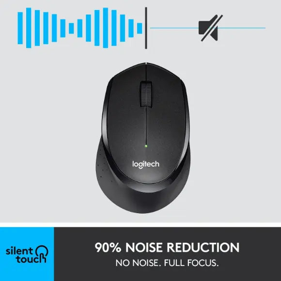 Logitech M330 SILENT PLUS Wireless Mouse - PakByte Computers 