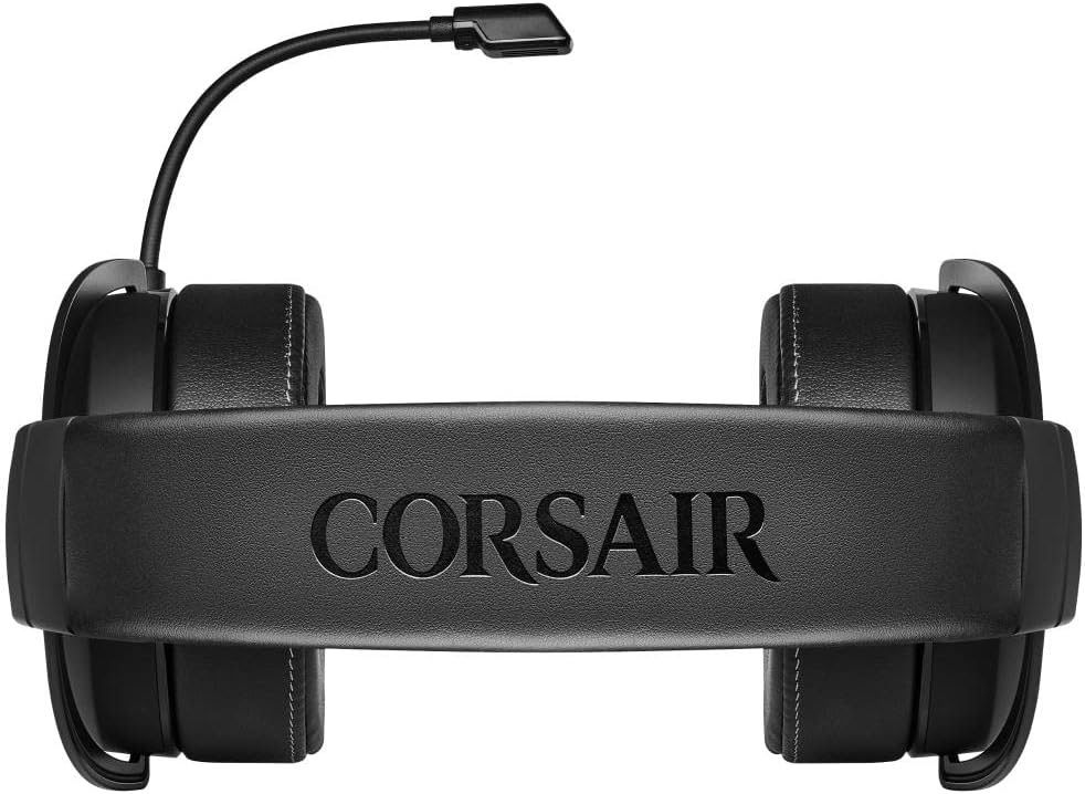 Corsair HS60 PRO - 7.1 Virtual Surround Sound Gaming Headset with USB DAC - Carbon - PakByte Computers 