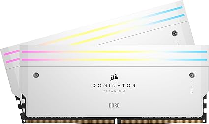 Corsair Dominator Titanium RGB DDR5 6000MHz 64GB (32GB X 2) - PakByte  