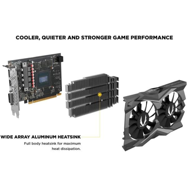 ZOTAC Gaming GeForce GTX 1650 Super Twin Fan 4GB GDDR6 128-Bit Gaming Graphics Card, Super Compact, Zt-T16510F-10L - PakByte Computers 