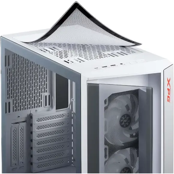 XPG CRUISER Mid-Tower Gaming Casing - White - PakByte Computers 