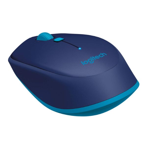 Logitech M337 Wireless Mouse - Blue - PakByte Computers 