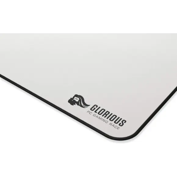 Glorious 3XL Extended Gaming Mousepad - White | 24"x48" (GW-3XL) - PakByte Computers 